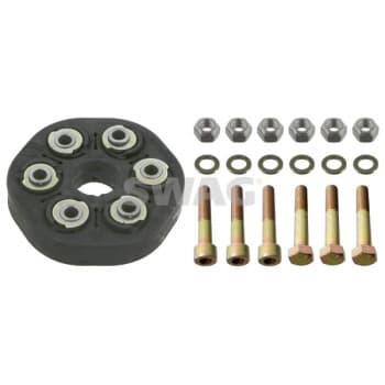 Rep. Set Hardy disc/Rubber shaft coupling