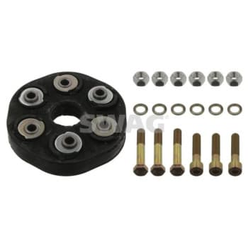 Rep. Set Hardy disc/Rubber shaft coupling