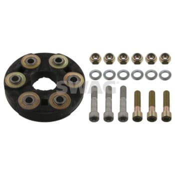 Rep. Set Hardy disc/Rubber shaft coupling