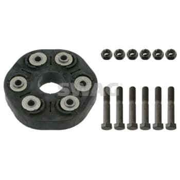 Rep. Set Hardy disc/Rubber shaft coupling