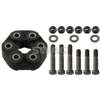 Rep. Set Hardy disc/Rubber shaft coupling