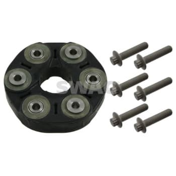 Rep. Set Hardy disc/Rubber shaft coupling