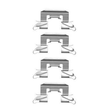 Accessory set, disc brake pad