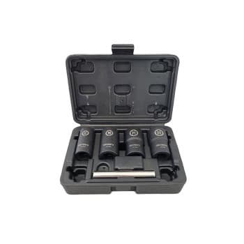 Spiral socket set 1/2" 5-piece