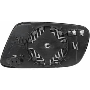 Mirror glass, exterior mirror 1030028 Diederichs