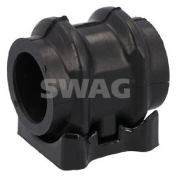 Stabilizer bearing on control arm