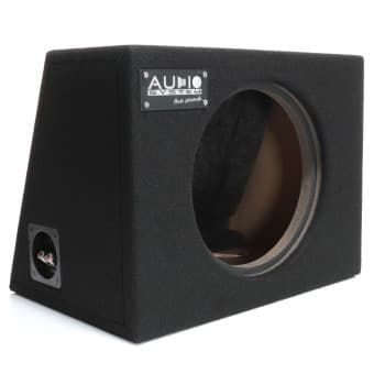 AUDIO SYSTEM Empty housing. Closed housing with 23 liters for 25 cm bass
