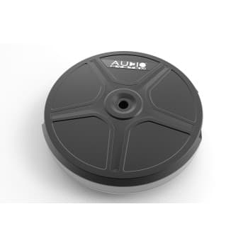 28 cm spare wheel subwoofer in aluminum housing with internal mono amplifier