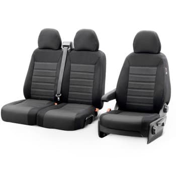 Original Design Fabric Seat Cover Set 2+1 suitable for Nissan Townstar 2021-