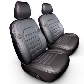 New York Design Faux Leather Seat Cover Set 1+1 suitable for Peugeot Boxer 2020-
