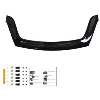 Oneway Bonnet protector (stone chip cover) Peugeot Partner Tepee 2008-2015 - Glossy black